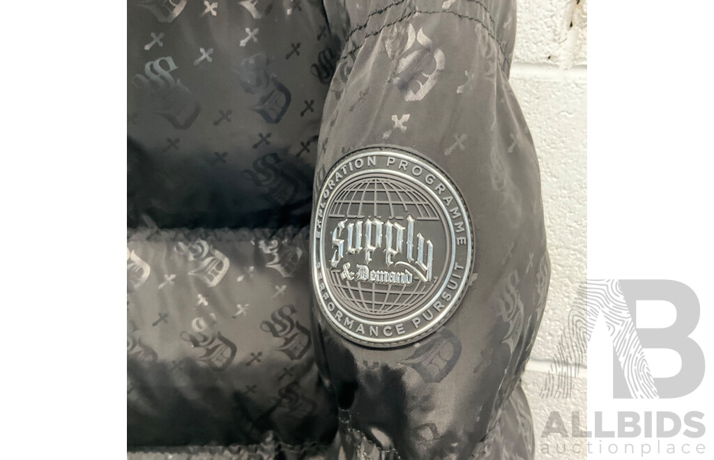 Mantle Padded Jacket - Black (M) Branded Supply & Demand