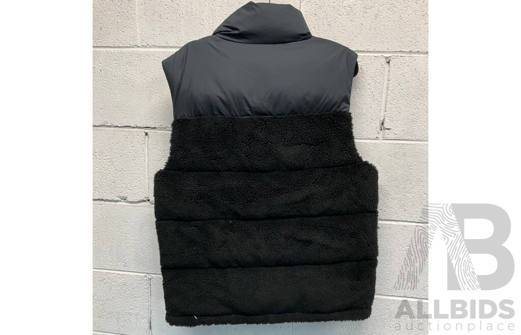 The Gorham Hybrid Down Vest Black  (S)  Branded Polo Ralph Lauren