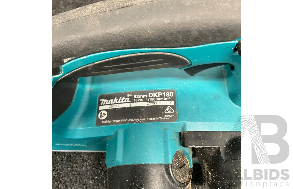 MAKITA 18V LXT 82mm Mobile Planer (DKP18OZ) - Skin Only