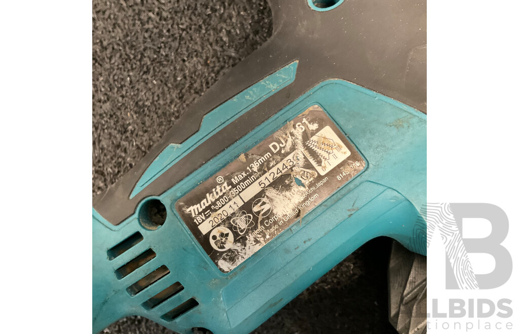 MAKITA 18V Compact Barrel Handle Jagsaw (DJV181) - Skin Only