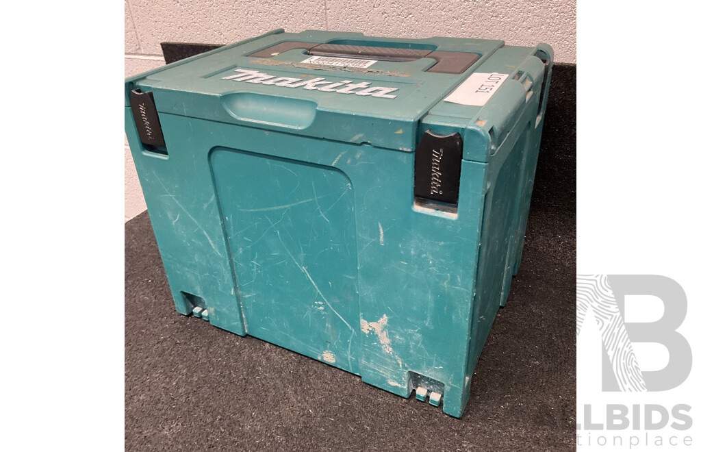 MAKITA 18V Impact Driver (DTD172) with Makpac Connector Carry Case 