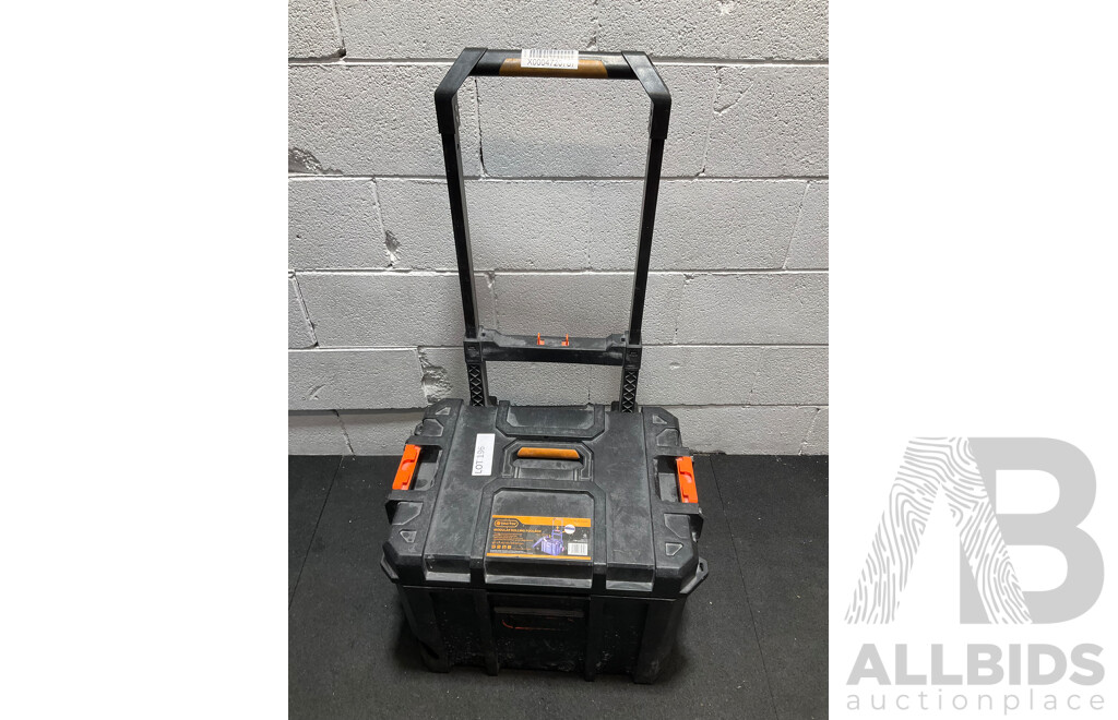 Tactix Modular Rolling Toolbox, Assorted Hand Tools, Drill Bits and Others