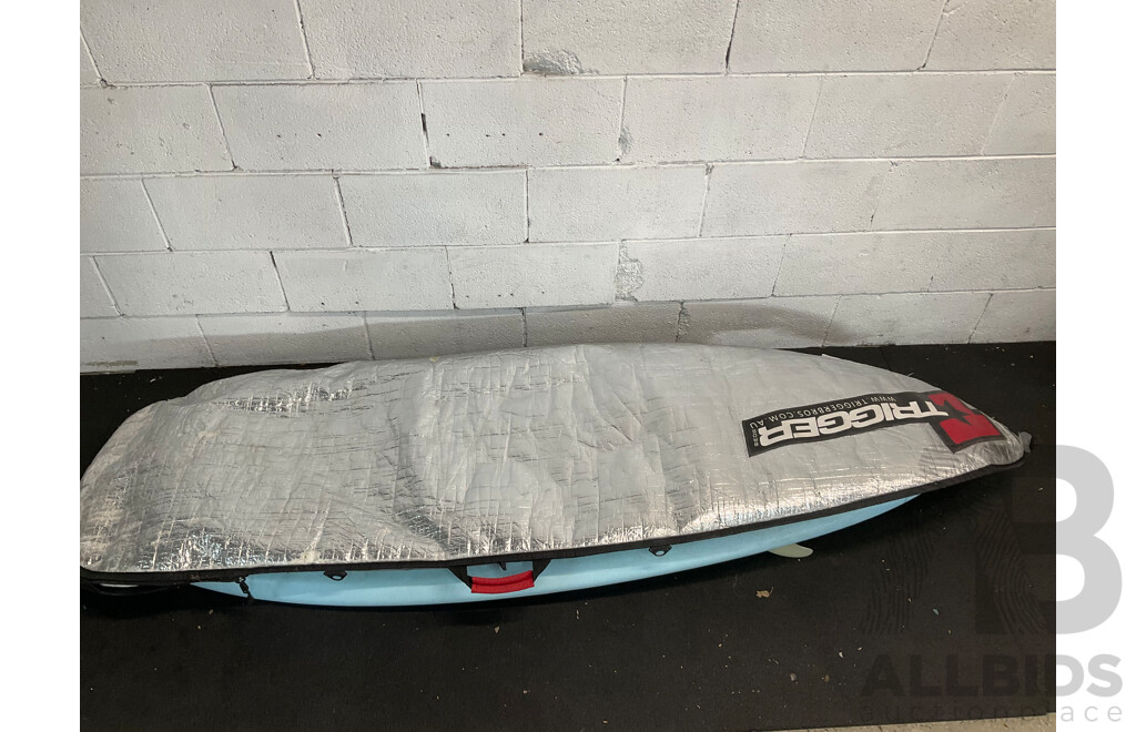 ODYSEA Softboard (6,0') with TRIGGER Surfboard Bag