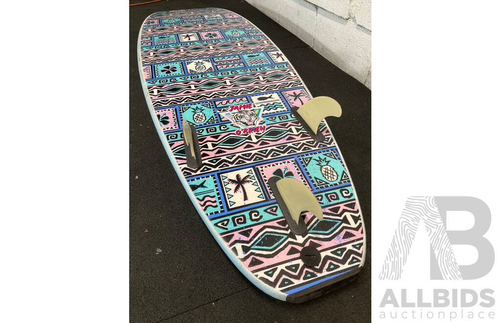 ODYSEA Softboard (6,0') with TRIGGER Surfboard Bag