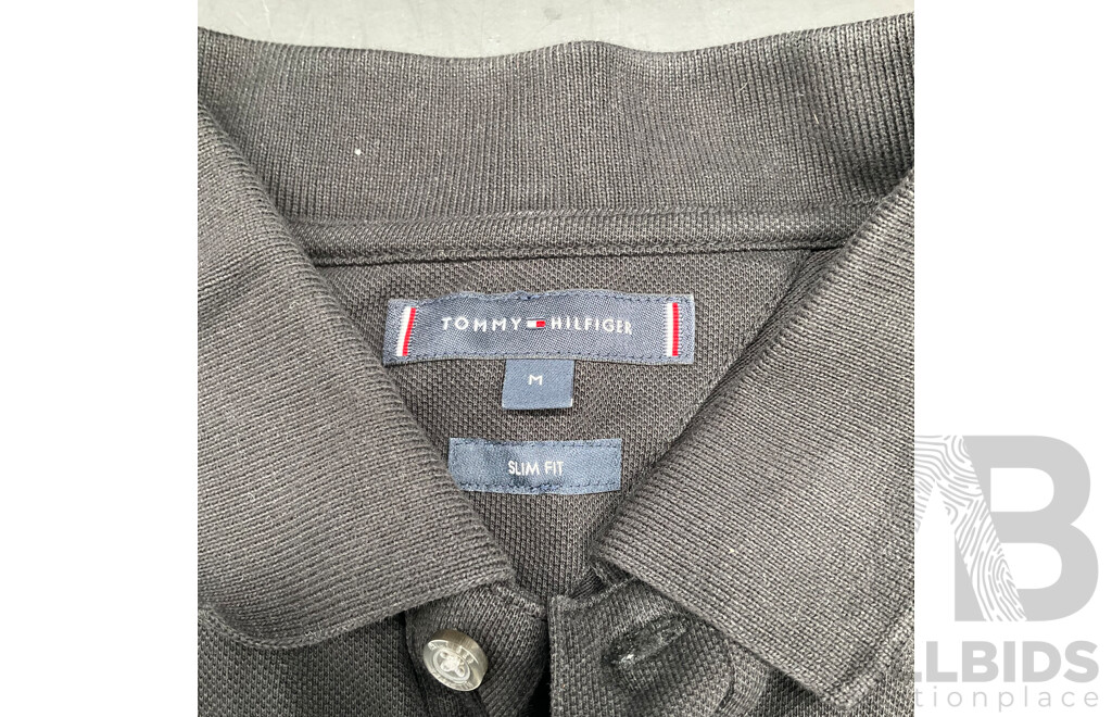 GANT Polo Shirt (L), TOMMY HILFIGER Polo Shirt (M)  - Lot of 2