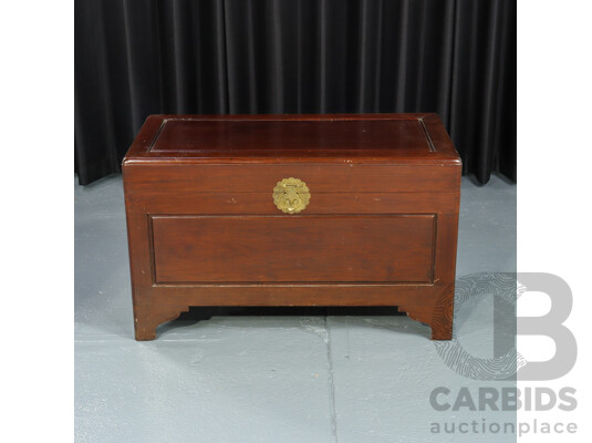 Oriental Camphor Wood Blanket Box