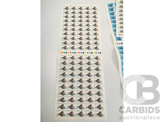 Australian Antartic and Australian Mint Stamp Sheets, Strips, Stamp Packs and First Day Covers