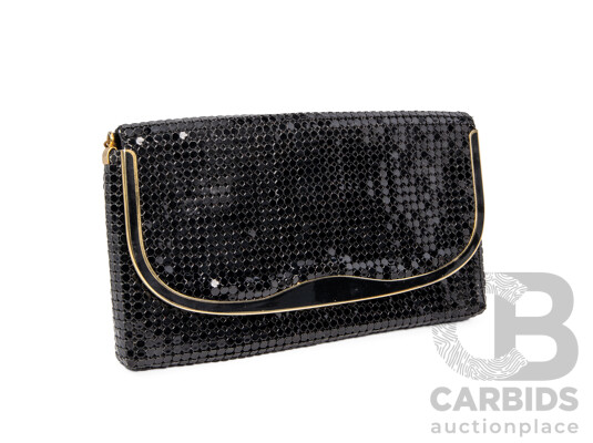 Pair of Vintage Boxed Glomesh Clutch Pursesd