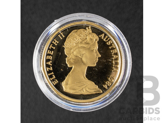 Australian RAM 1984 Proof One Dollar Coin, First Year Issue