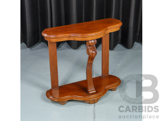 Small Victorian Mahogany Hall Stand