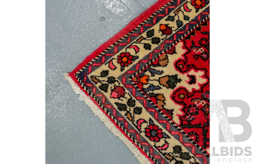 Hand Knotted Tribal Persian Runner Rug