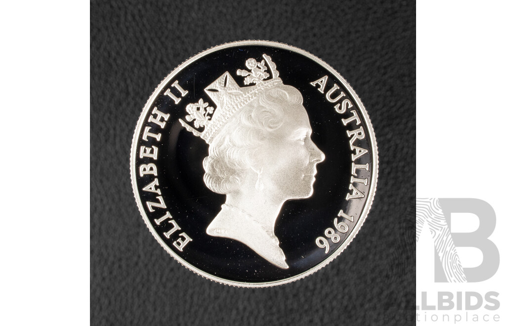 Australian RAM 1986 Silver Proof Ten Dollar Coin, State Series, South Australia .925
