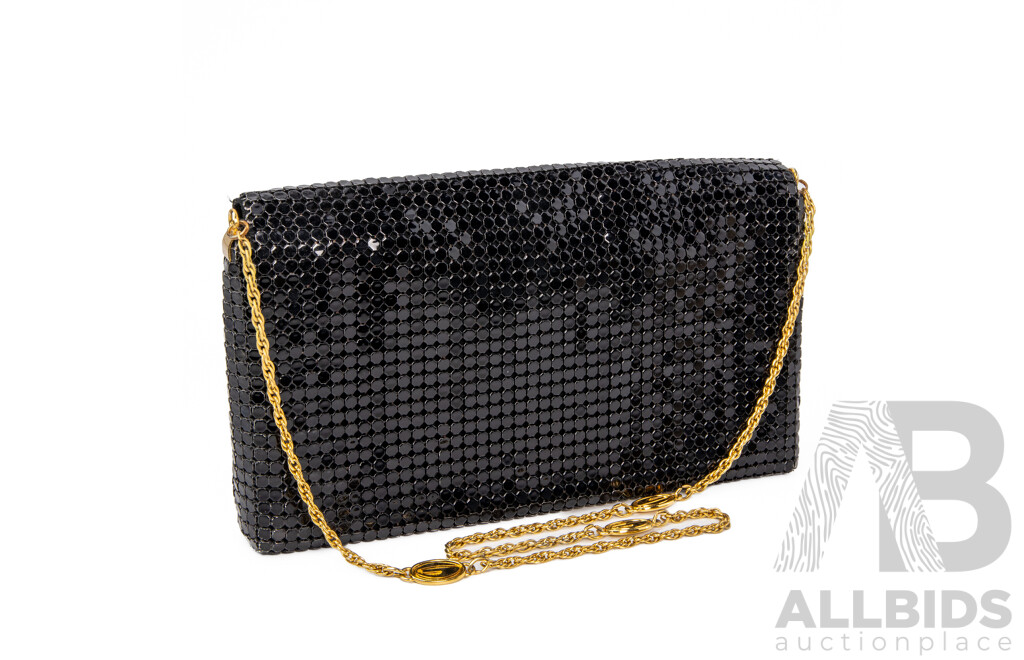 Pair of Vintage Boxed Glomesh Clutch Pursesd