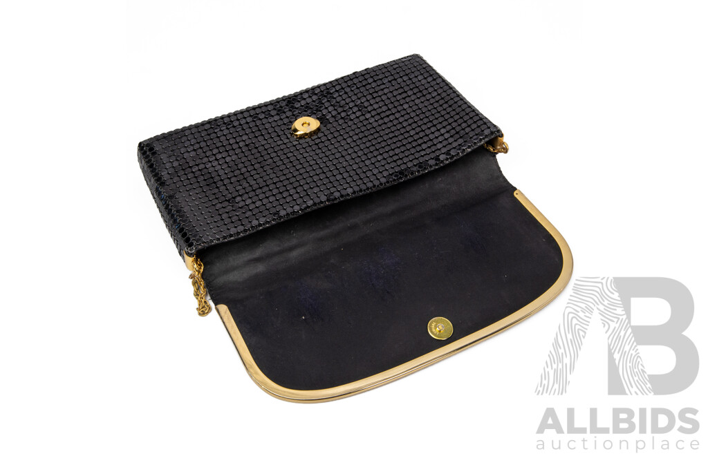 Pair of Vintage Boxed Glomesh Clutch Pursesd