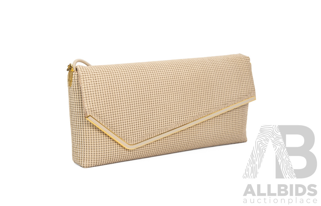 Pair of Vintage Boxed Glomesh Clutch Pursesd