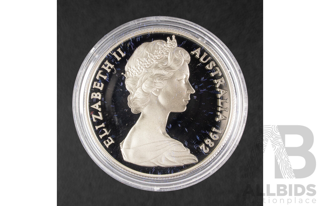 Australian RAM 1982 Silver Proof Ten Dollar Coin, Commonwealth Games .925
