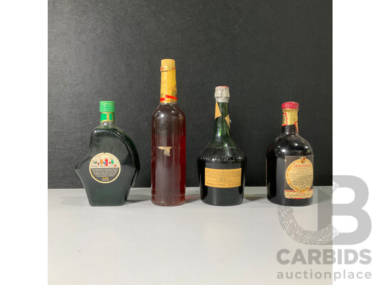1663572 · Four Bottles of Spirts