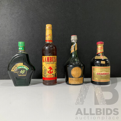 Four Bottles of Spirts