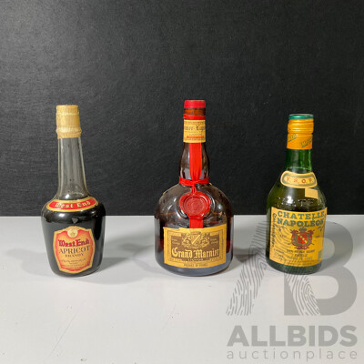 Three Bottles of Spirts