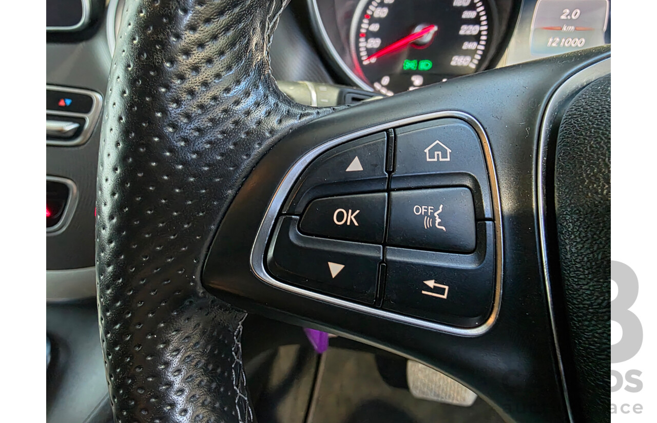 10/2017 Mercedes-Benz V 250d Avantgarde MWB 447 MY17 4d Wagon Obsidian Black Metallic Twin Turbo Diesel 2.1L