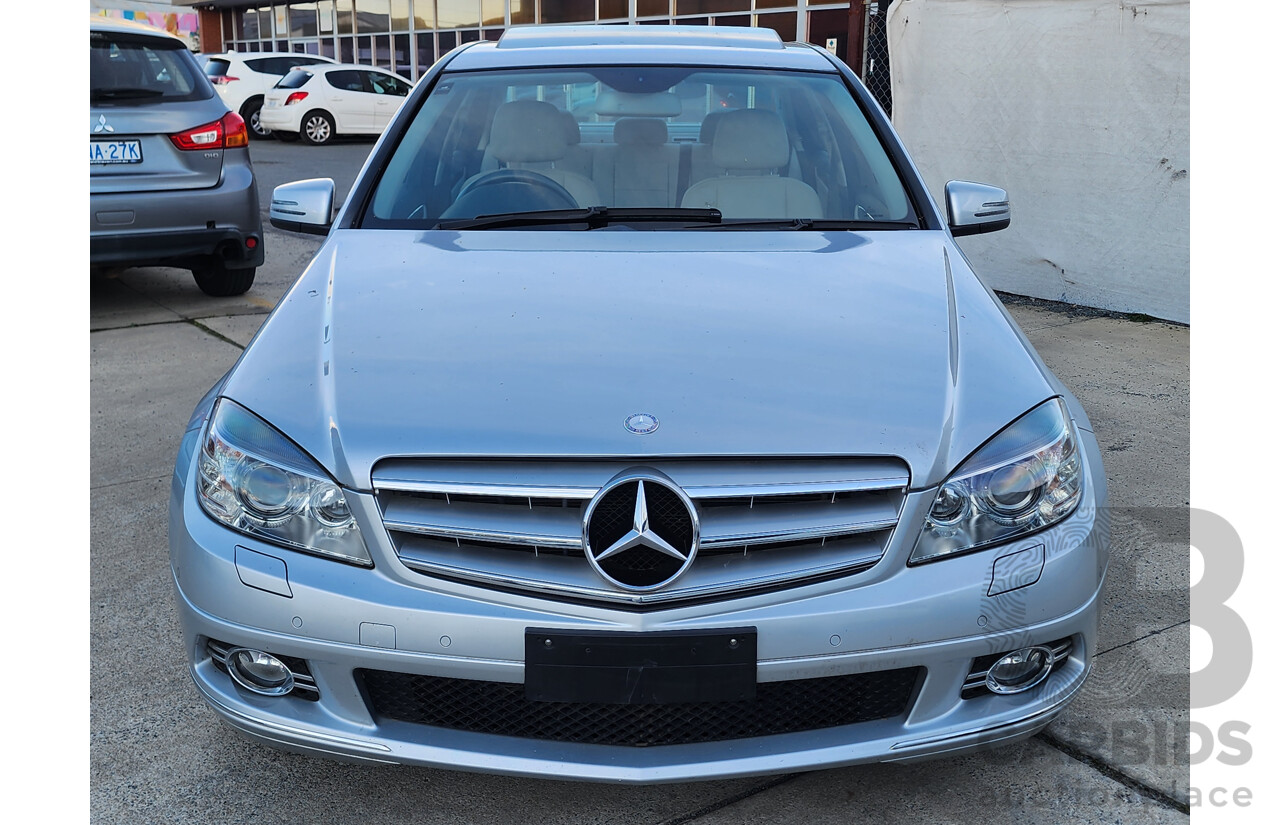 09/2009 Mercedes-Benz C220 CDI W204 4d Sedan Silver 2.1L