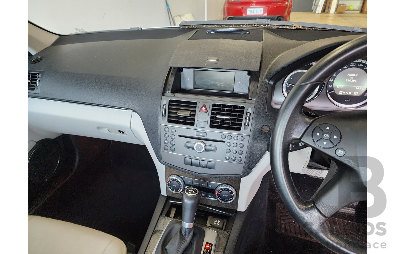 09/2009 Mercedes-Benz C220 CDI W204 4d Sedan Silver 2.1L