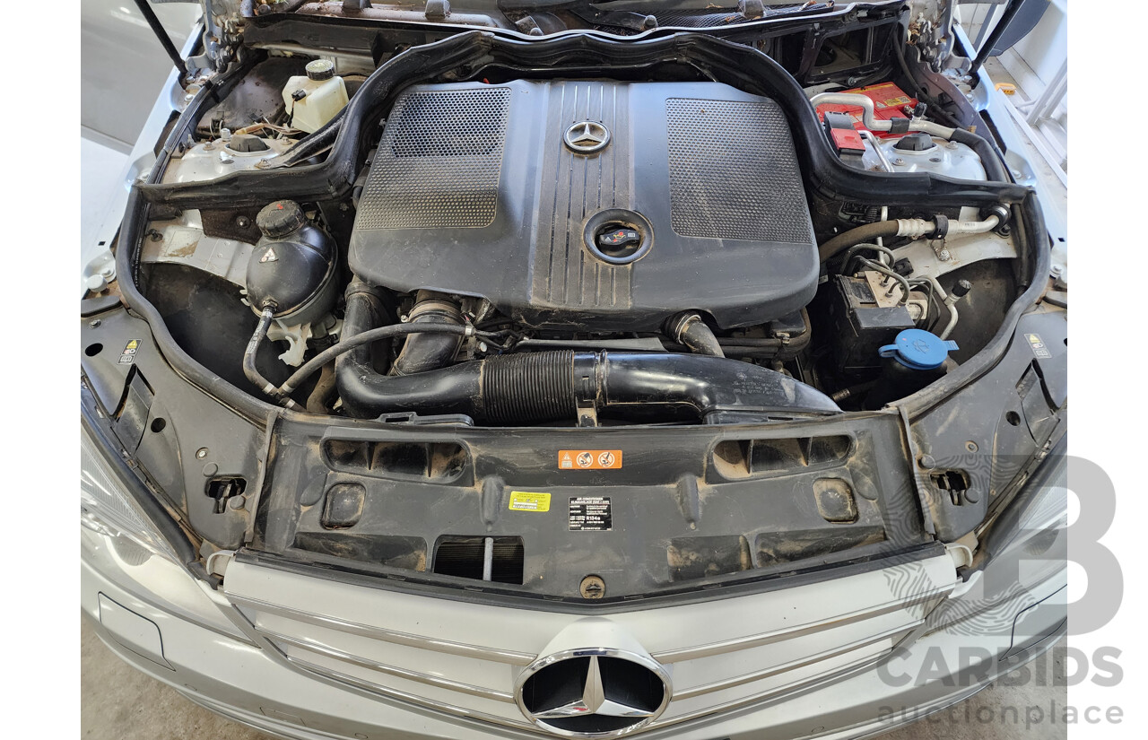 09/2009 Mercedes-Benz C220 CDI W204 4d Sedan Silver 2.1L