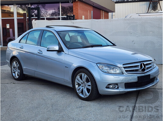 09/2009 Mercedes-Benz C220 CDI W204 4d Sedan Silver 2.1L