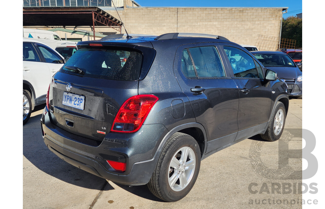 03/2018 Holden Trax LS TJ MY16 4d Wagon Grey 1.4L