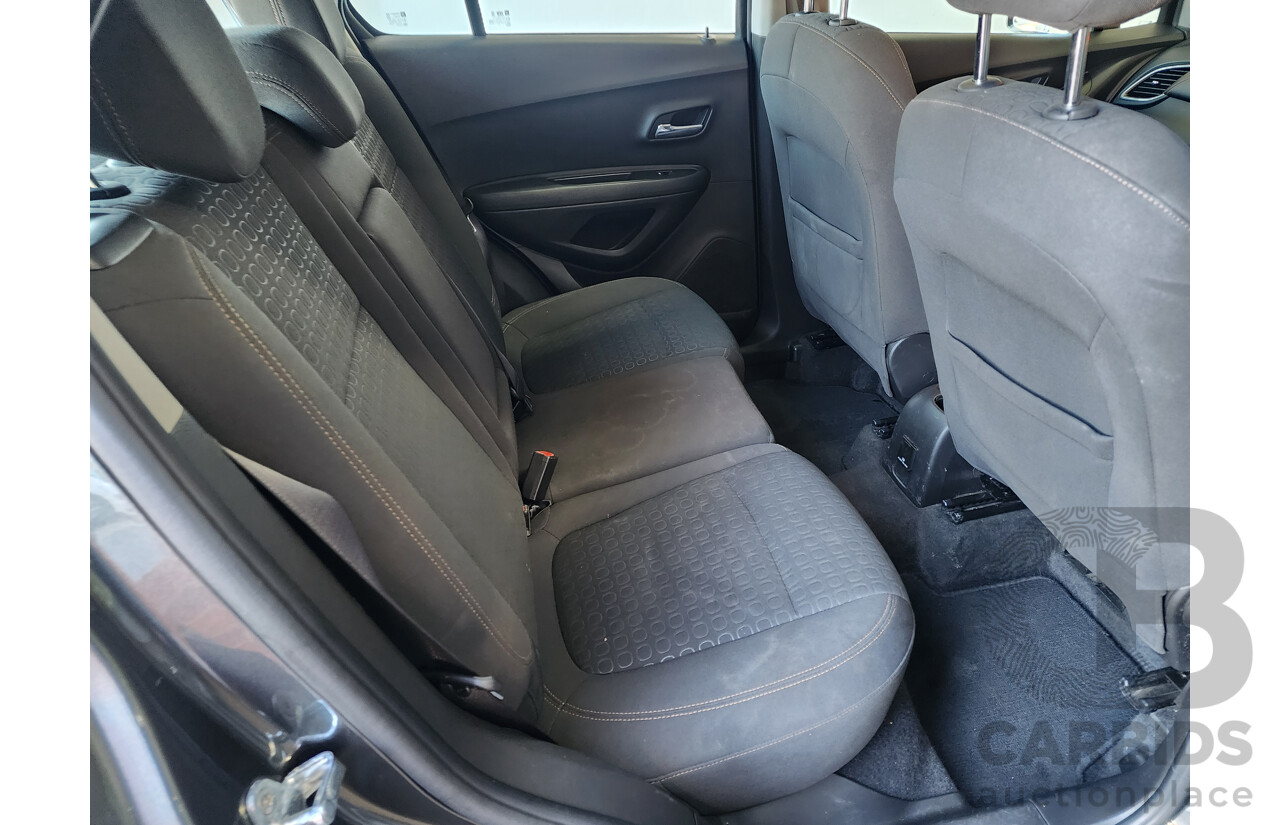 03/2018 Holden Trax LS TJ MY16 4d Wagon Grey 1.4L