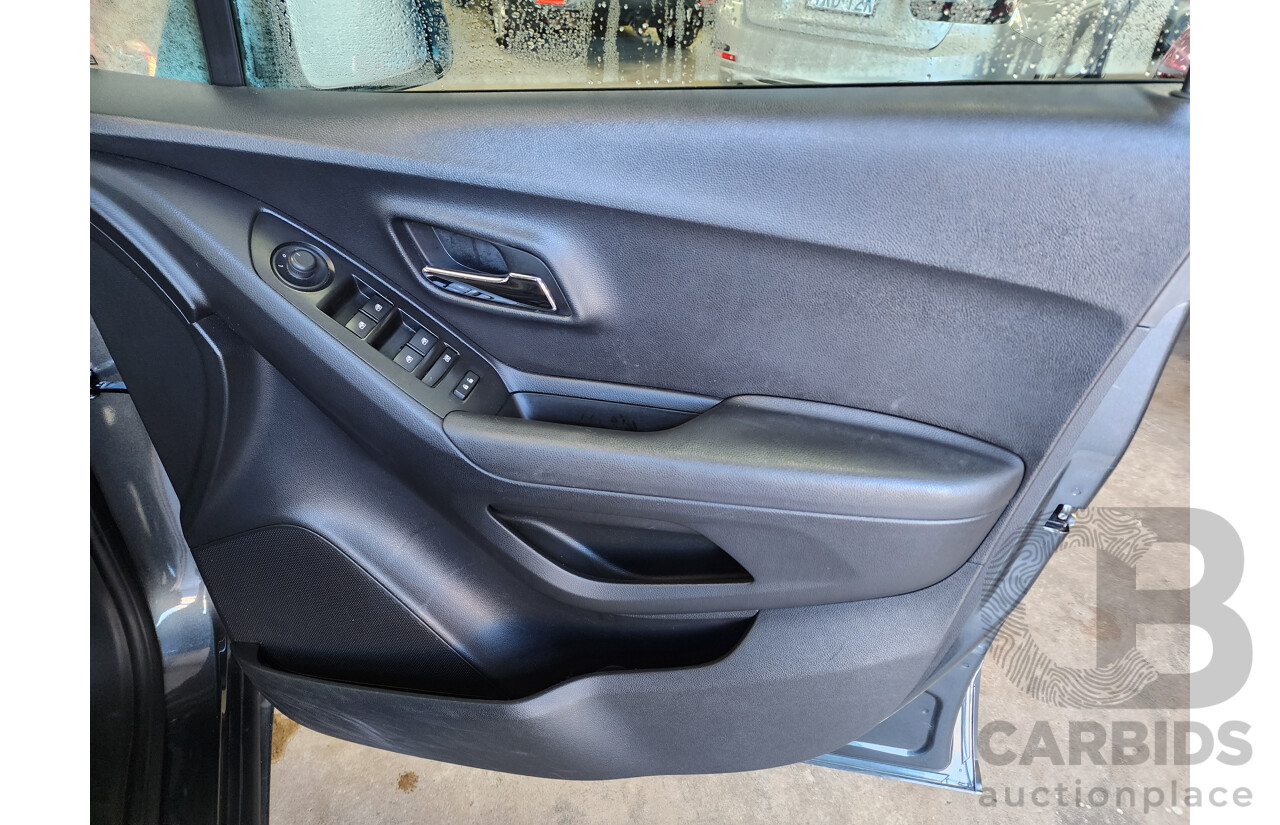 03/2018 Holden Trax LS TJ MY16 4d Wagon Grey 1.4L