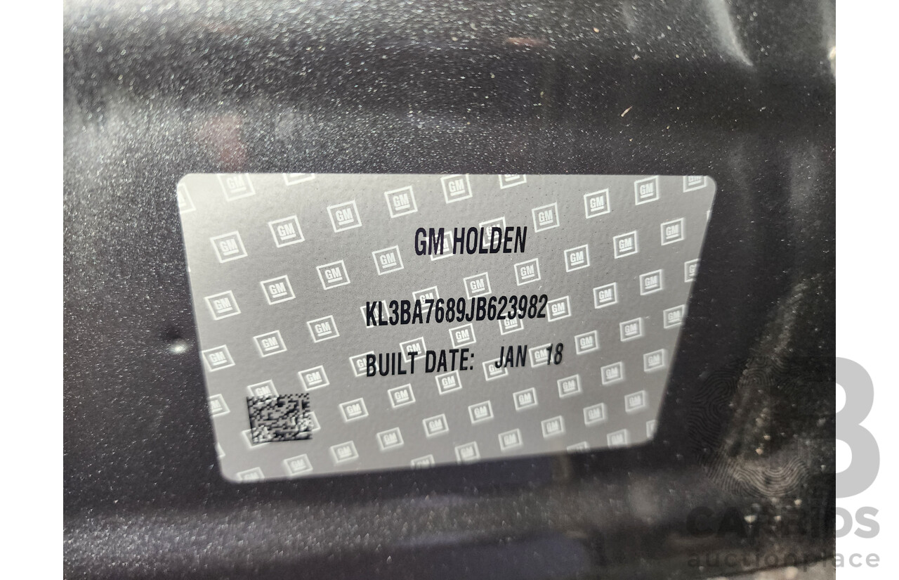 03/2018 Holden Trax LS TJ MY16 4d Wagon Grey 1.4L