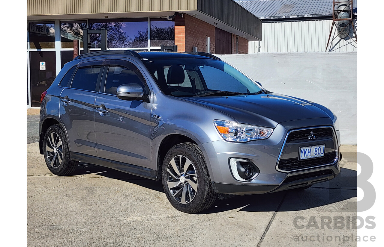 10/2014 Mitsubishi ASX XLS (2wd) XB MY15 4d Wagon Grey 2.0L