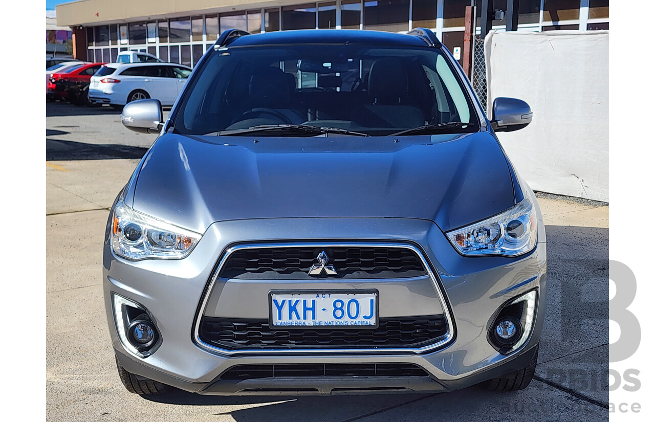 10/2014 Mitsubishi ASX XLS (2wd) XB MY15 4d Wagon Grey 2.0L