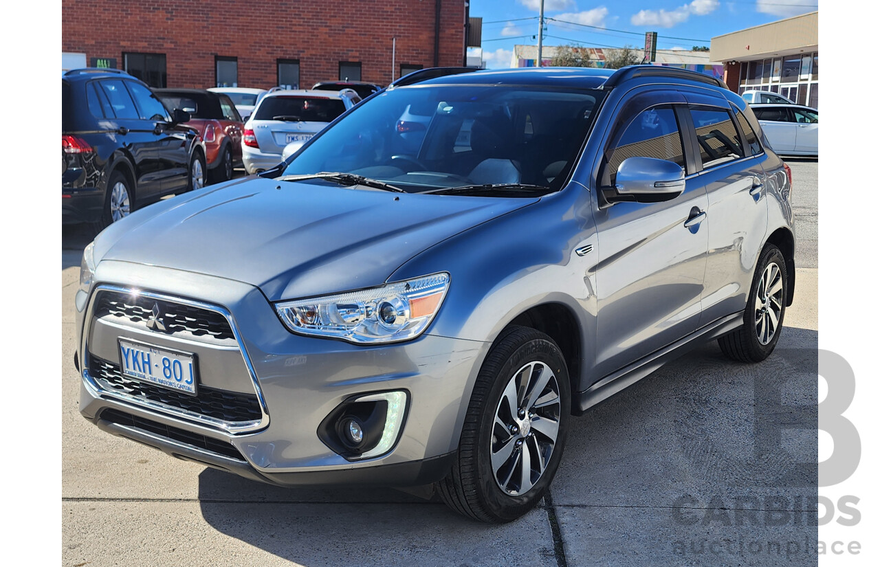 10/2014 Mitsubishi ASX XLS (2wd) XB MY15 4d Wagon Grey 2.0L