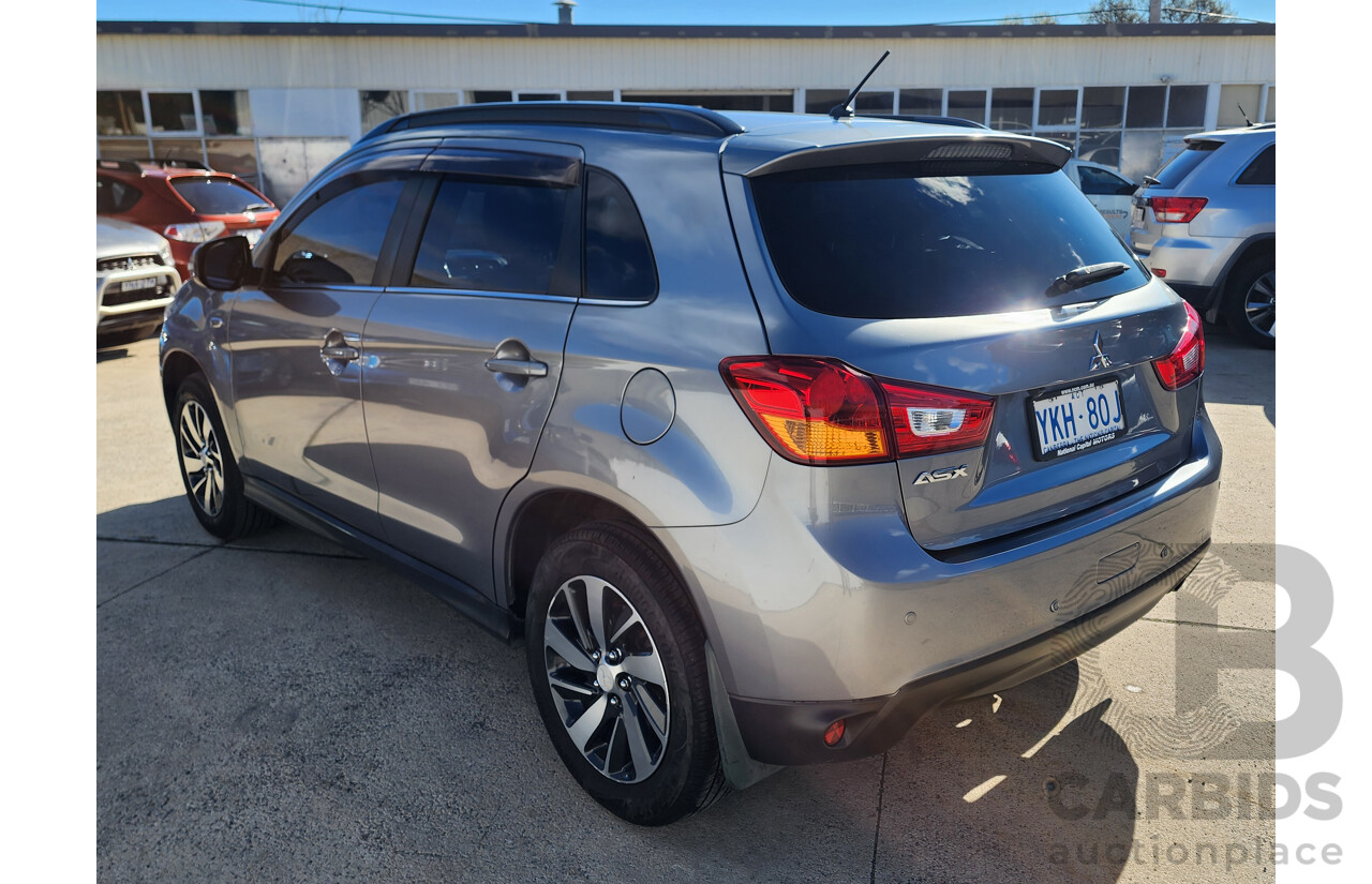10/2014 Mitsubishi ASX XLS (2wd) XB MY15 4d Wagon Grey 2.0L