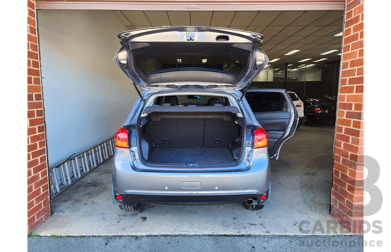 10/2014 Mitsubishi ASX XLS (2wd) XB MY15 4d Wagon Grey 2.0L