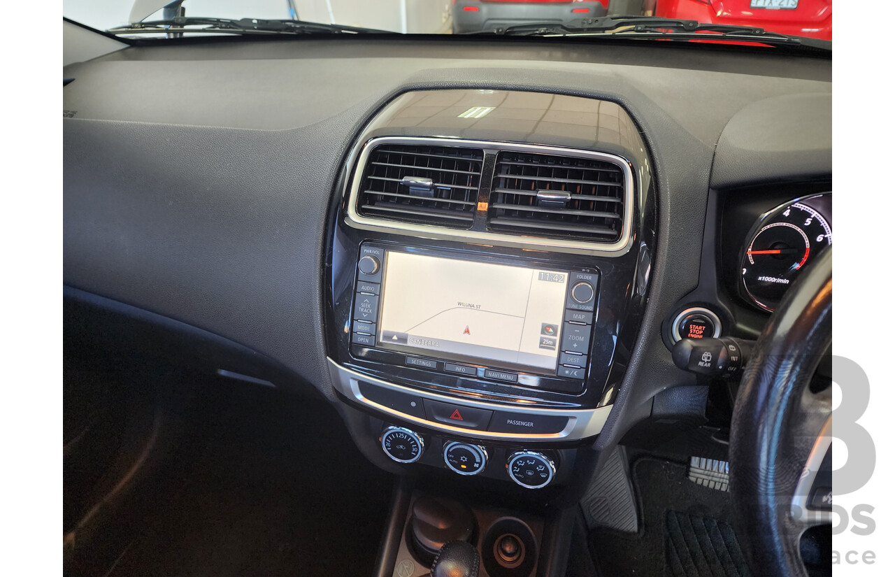 10/2014 Mitsubishi ASX XLS (2wd) XB MY15 4d Wagon Grey 2.0L