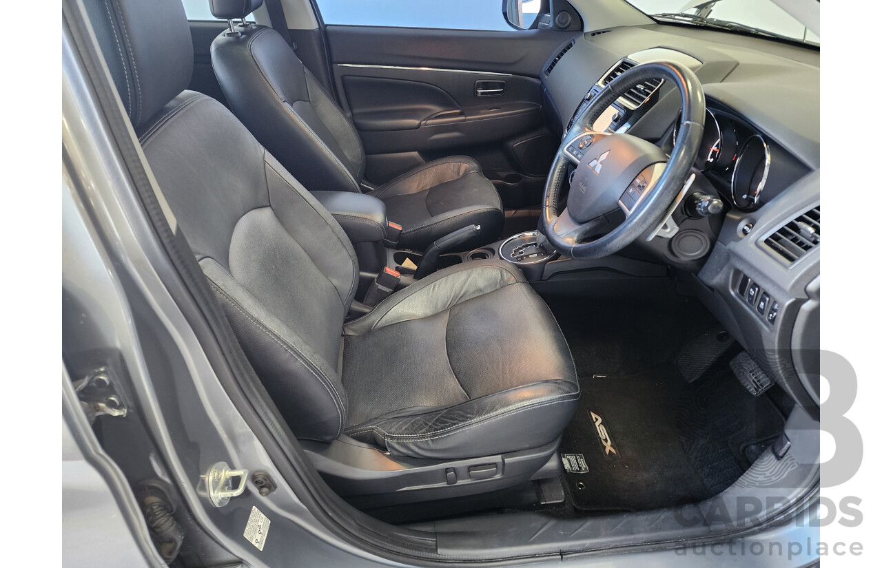10/2014 Mitsubishi ASX XLS (2wd) XB MY15 4d Wagon Grey 2.0L