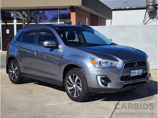 10/2014 Mitsubishi ASX XLS (2wd) XB MY15 4d Wagon Grey 2.0L
