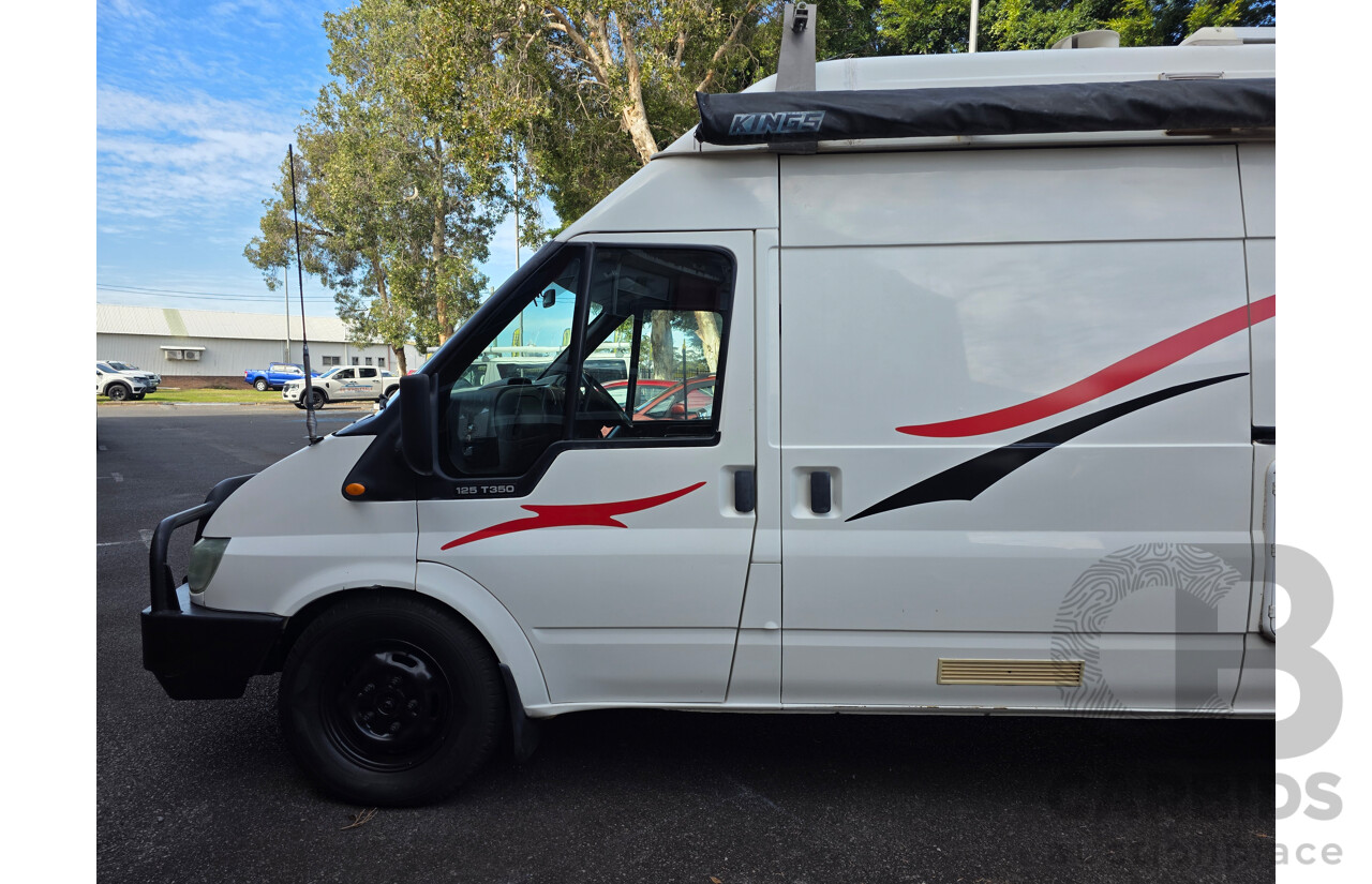 2/2004 Ford Transit MID LWB VH Van Diamond White / Decal Turbo Diesel 2.4L