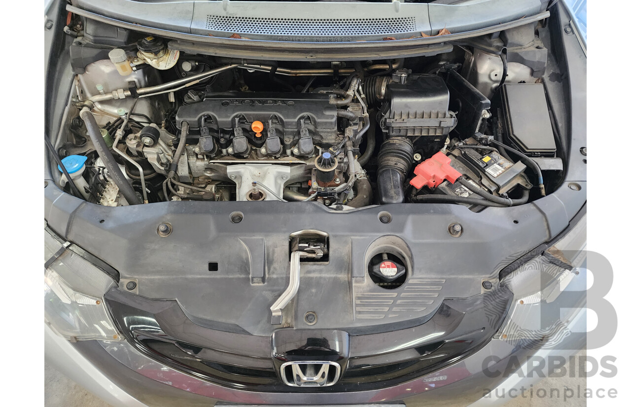 05/2013 Honda Civic Vti-S FK MY13 5d Hatchback Silver 1.8L