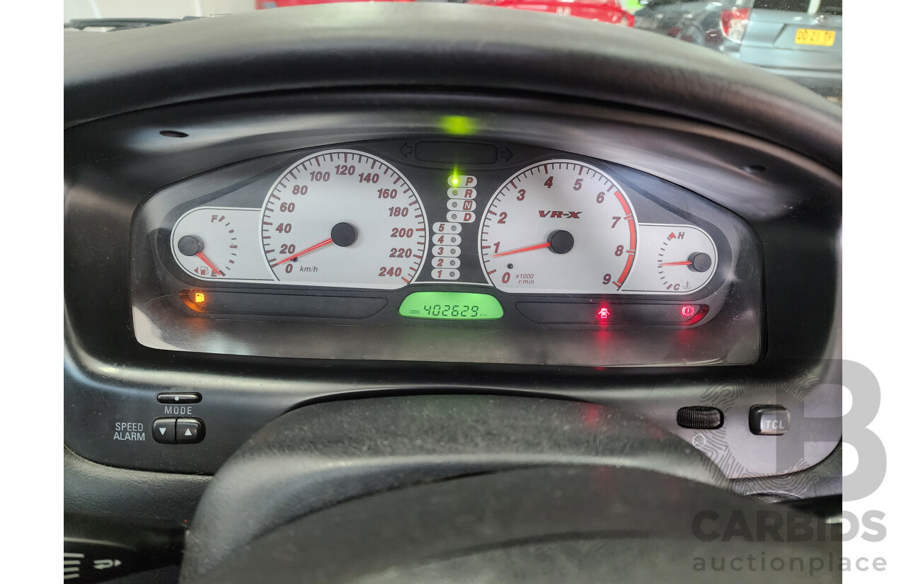 11/2003 Mitsubishi Magna VR-X TJ 4d Sedan White 3.5L