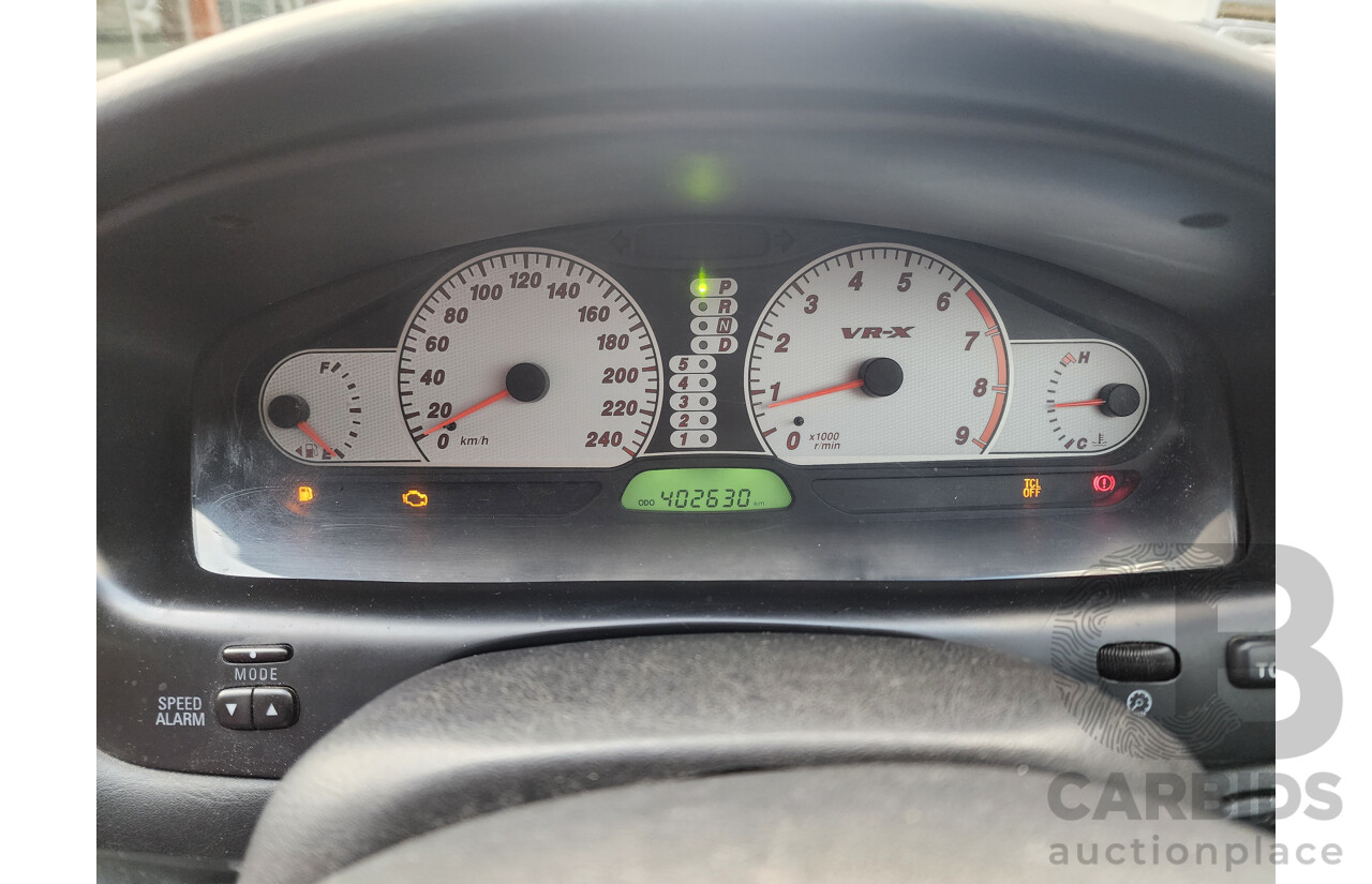 11/2003 Mitsubishi Magna VR-X TJ 4d Sedan White 3.5L