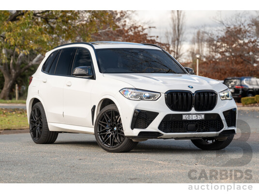 04/2020 BMW X5 M Competition F95 (AWD) MY20 4d Wagon Alpine White Twin Turbo V8 4.4L