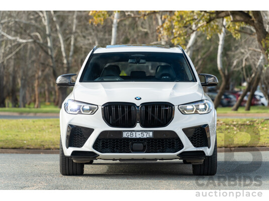 04/2020 BMW X5 M Competition F95 (AWD) MY20 4d Wagon Alpine White Twin Turbo V8 4.4L