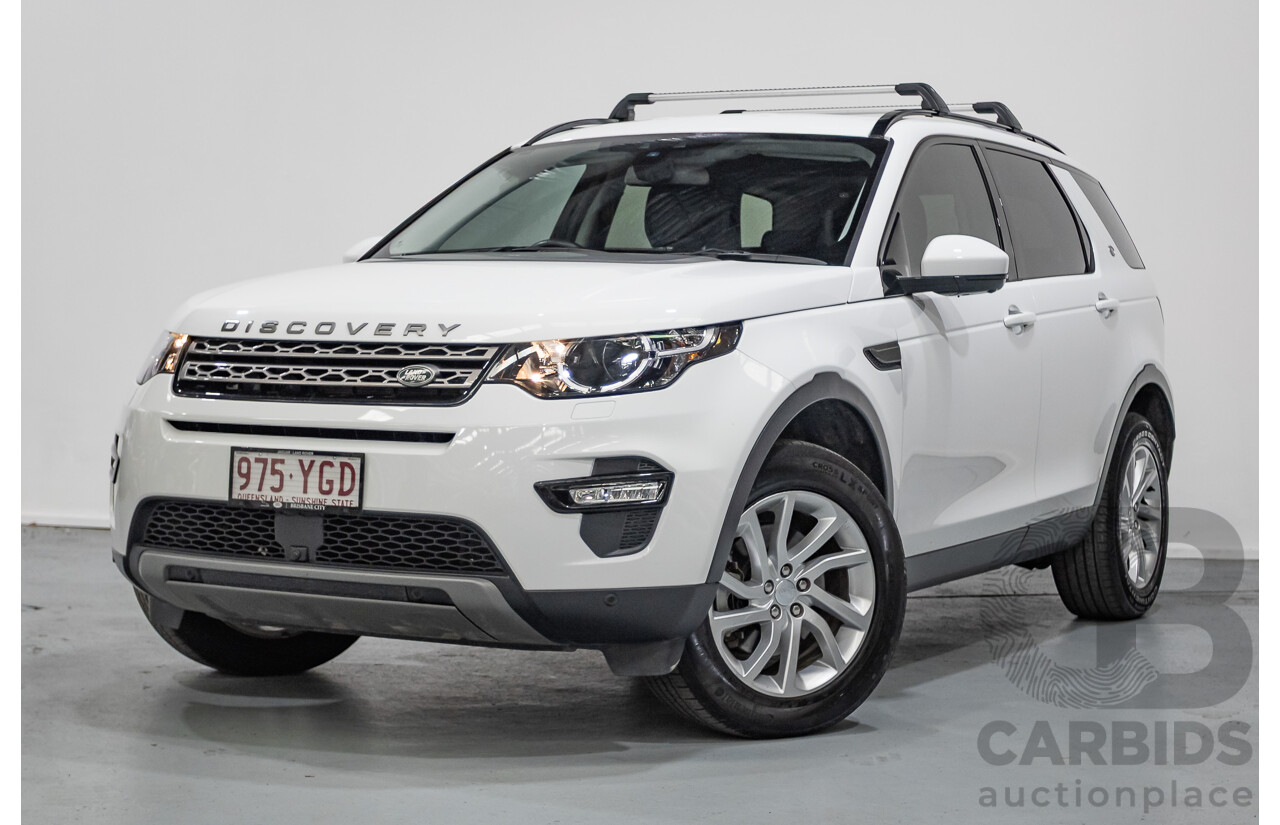 7/2018 Land Rover Discovery Sport TD4 SE (AWD) L550 MY18 4d Wagon Polaris White Turbo Diesel 2.0L - (132kW)