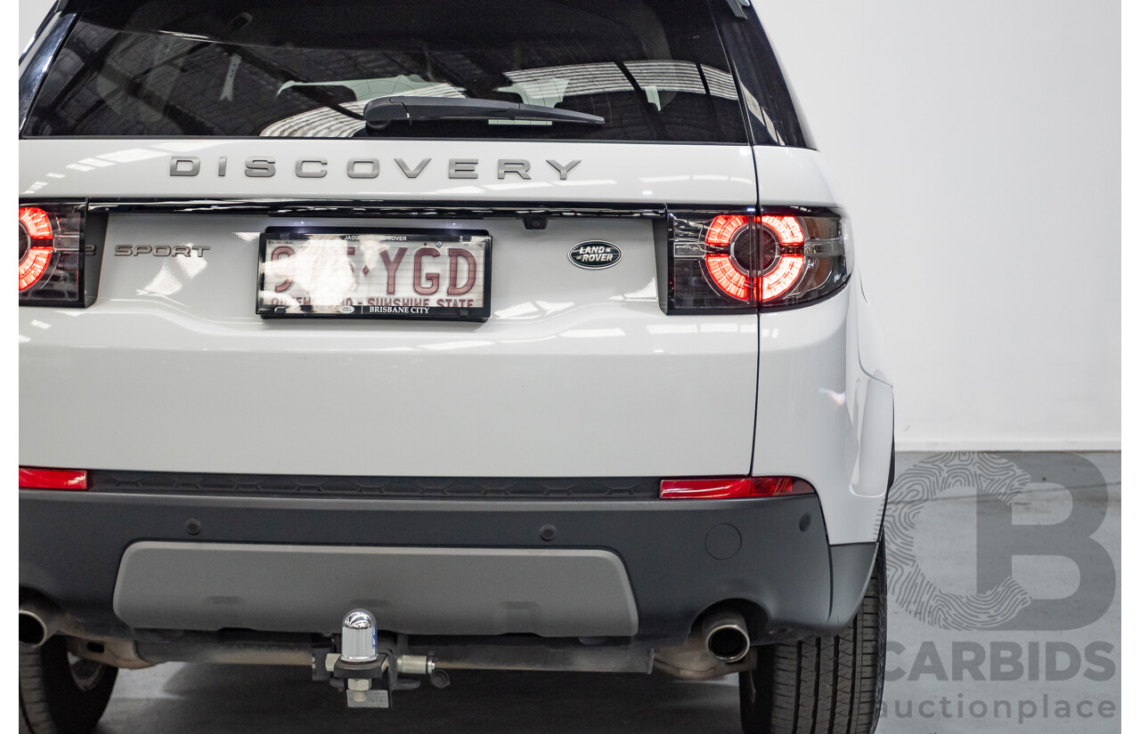 7/2018 Land Rover Discovery Sport TD4 SE (AWD) L550 MY18 4d Wagon Polaris White Turbo Diesel 2.0L - (132kW)