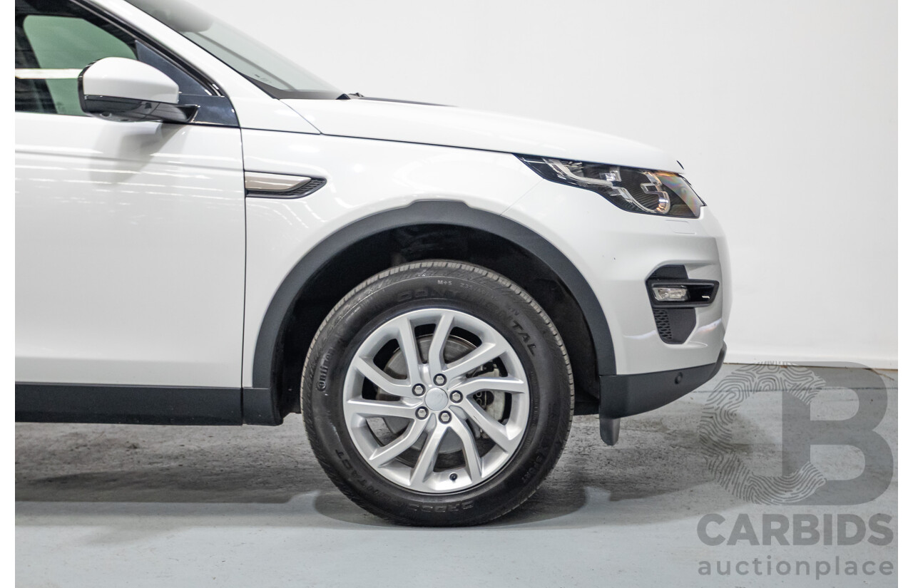 7/2018 Land Rover Discovery Sport TD4 SE (AWD) L550 MY18 4d Wagon Polaris White Turbo Diesel 2.0L - (132kW)