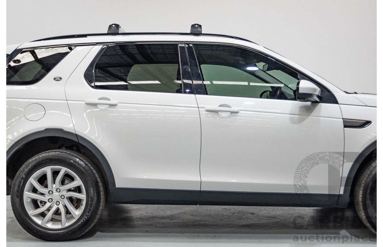 7/2018 Land Rover Discovery Sport TD4 SE (AWD) L550 MY18 4d Wagon Polaris White Turbo Diesel 2.0L - (132kW)